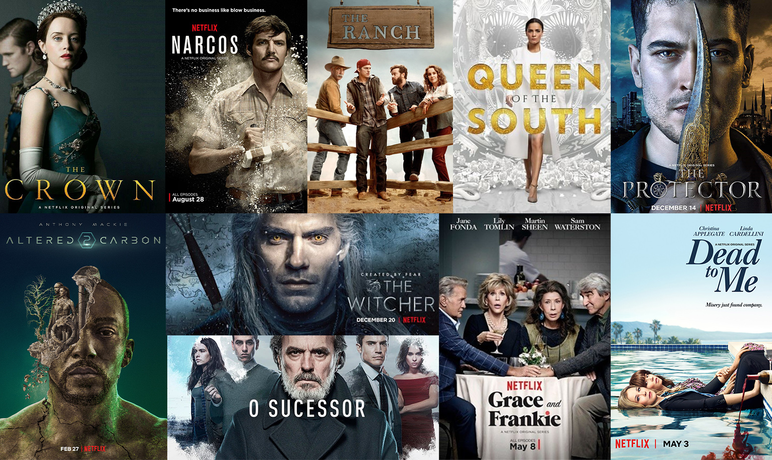 Séries para Maratonar na netflix